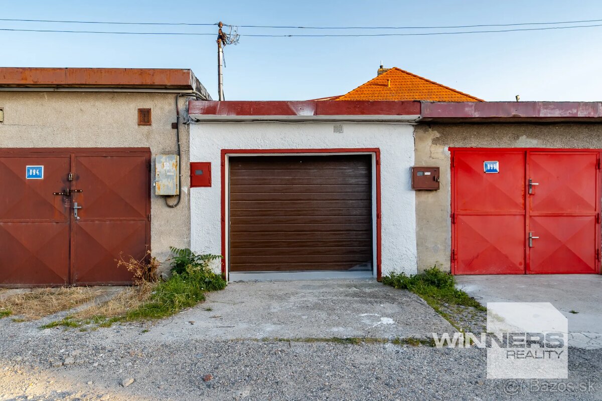 Na predaj garáž na Omskej ulici v Košiciach