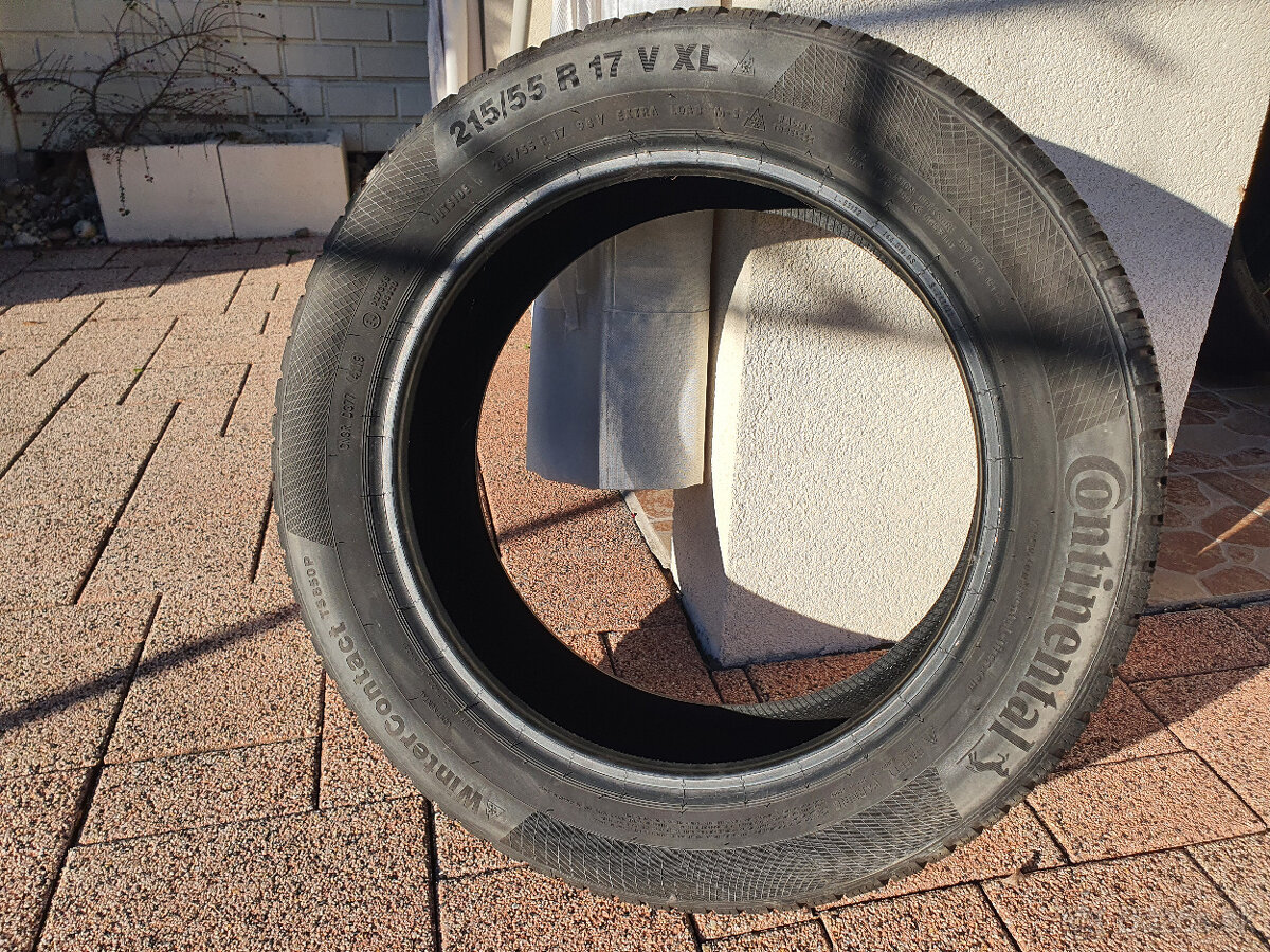 215/55 R17 Continental zimné
