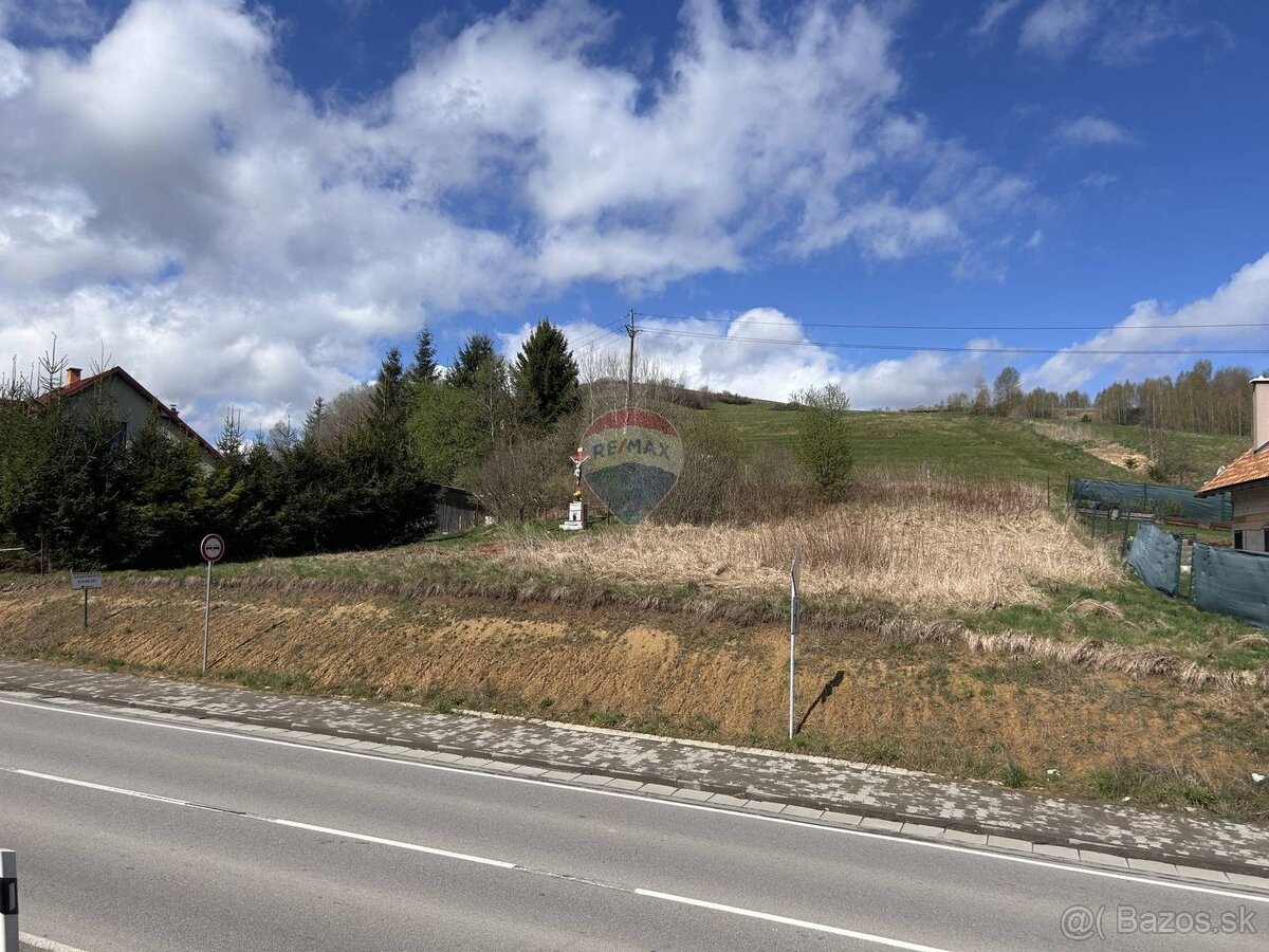 Pozemok na predaj s výhľadom na mesto Brezno