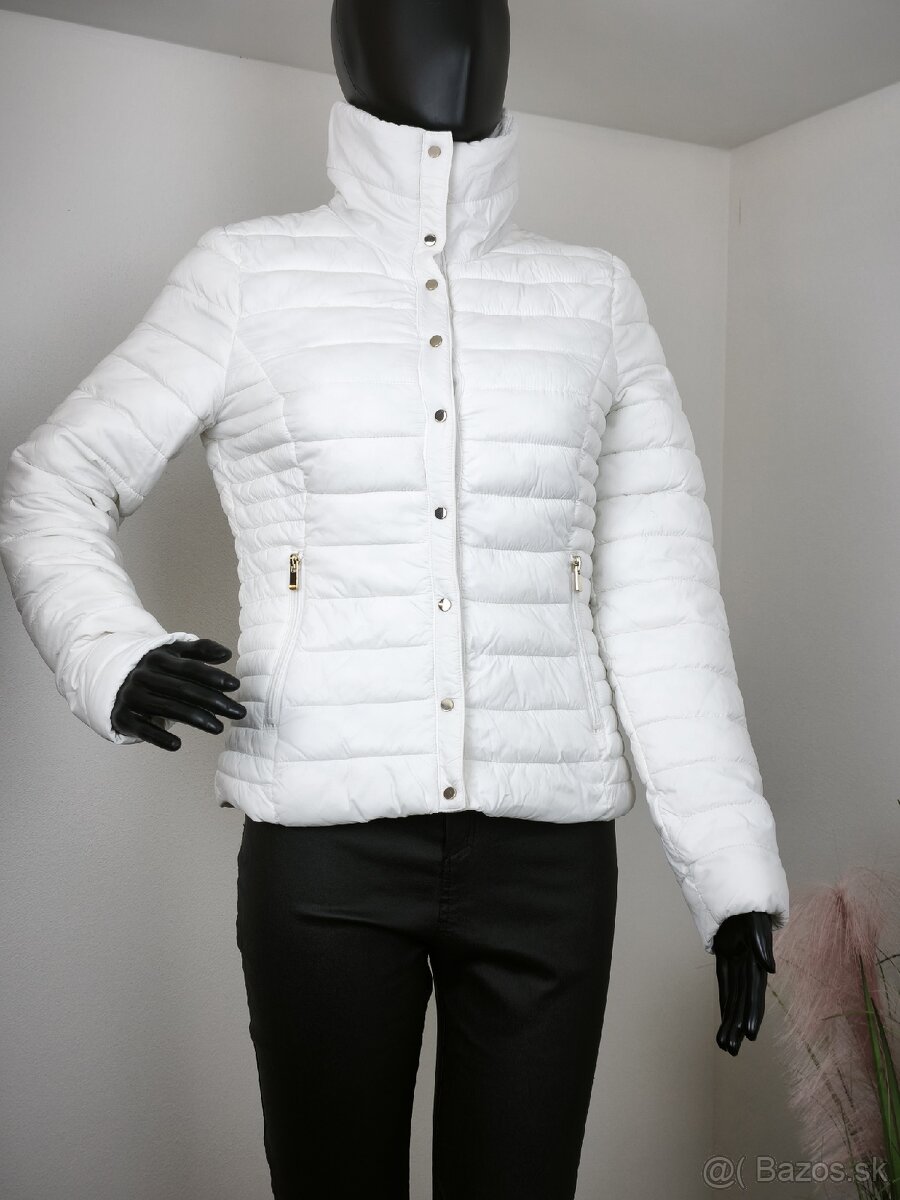 Dámska biela bunda sinsay