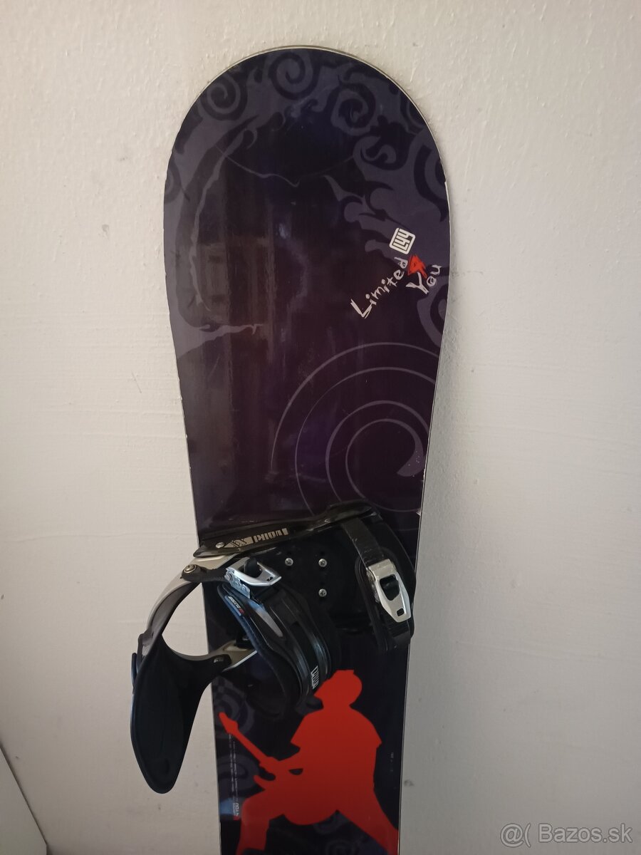 160 cm snowboard LIMITED 4 YOU + viazanie Volkl