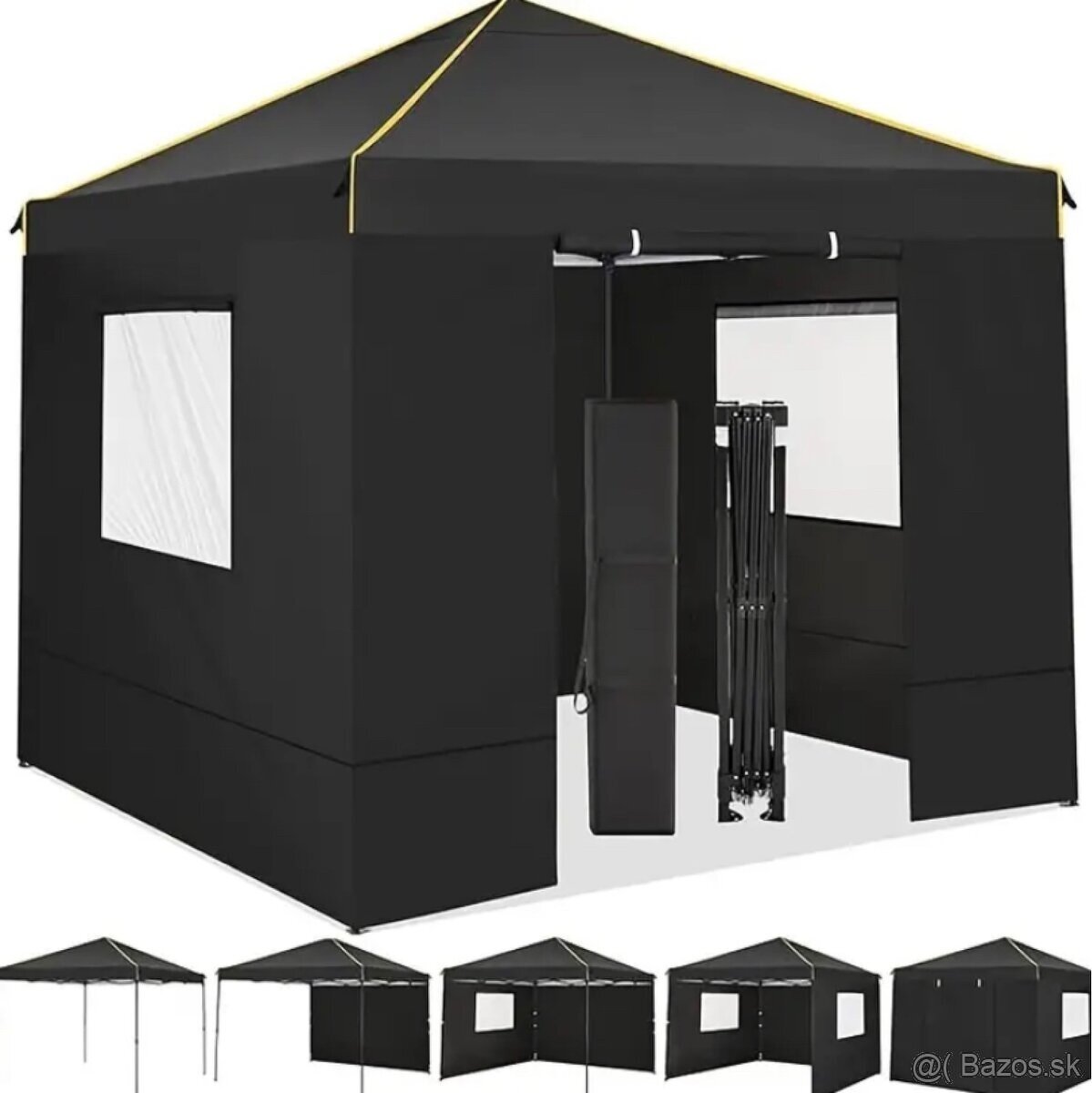 Nožnicový pop-up párty stan 3x3m