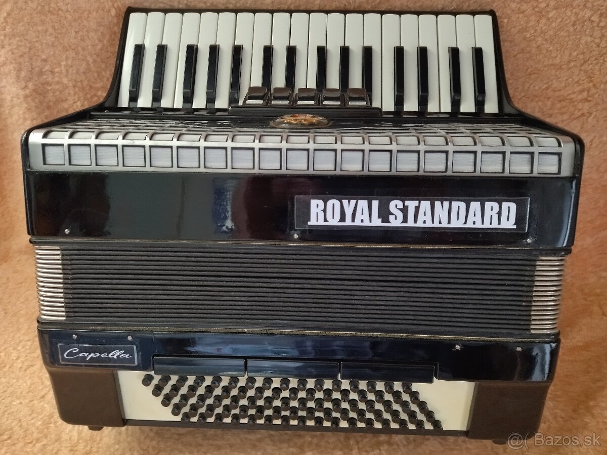 Harmonika akordeon RoyalStandard Capella 80 bas