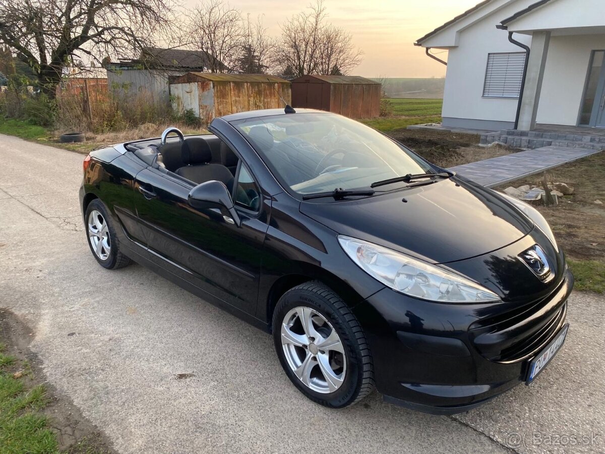 207CC 1.6 benzín 120000km