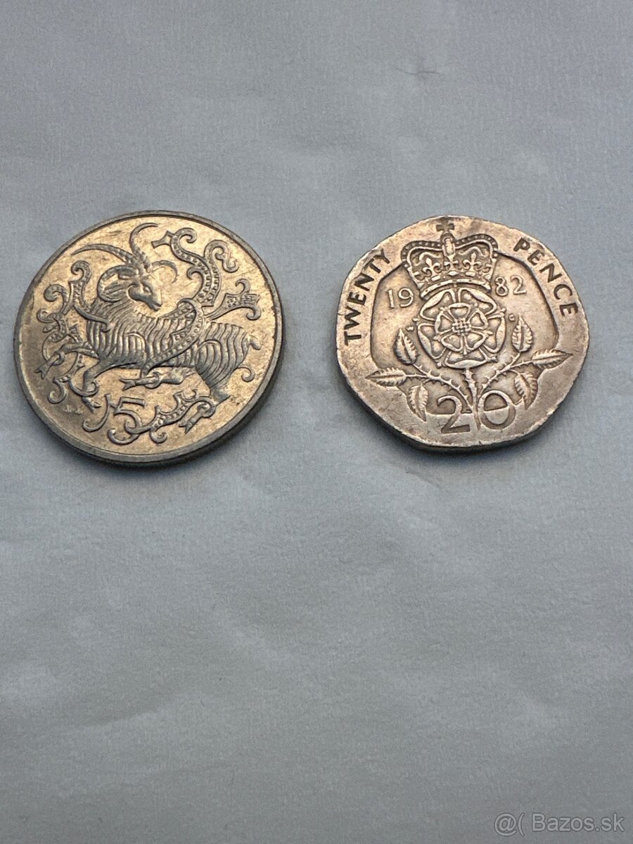 Mince Veľká Británia