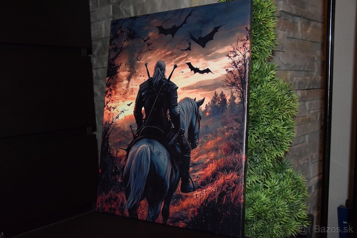 Witcher obraz 30x40cm