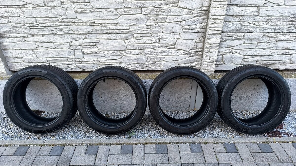 letné pneumatiky Continental 225/45 R17 91V