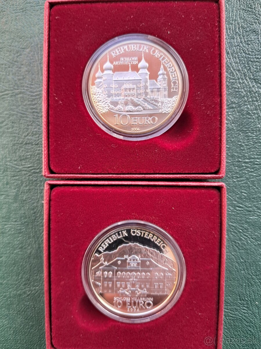 Rakúsko 10€ Ag