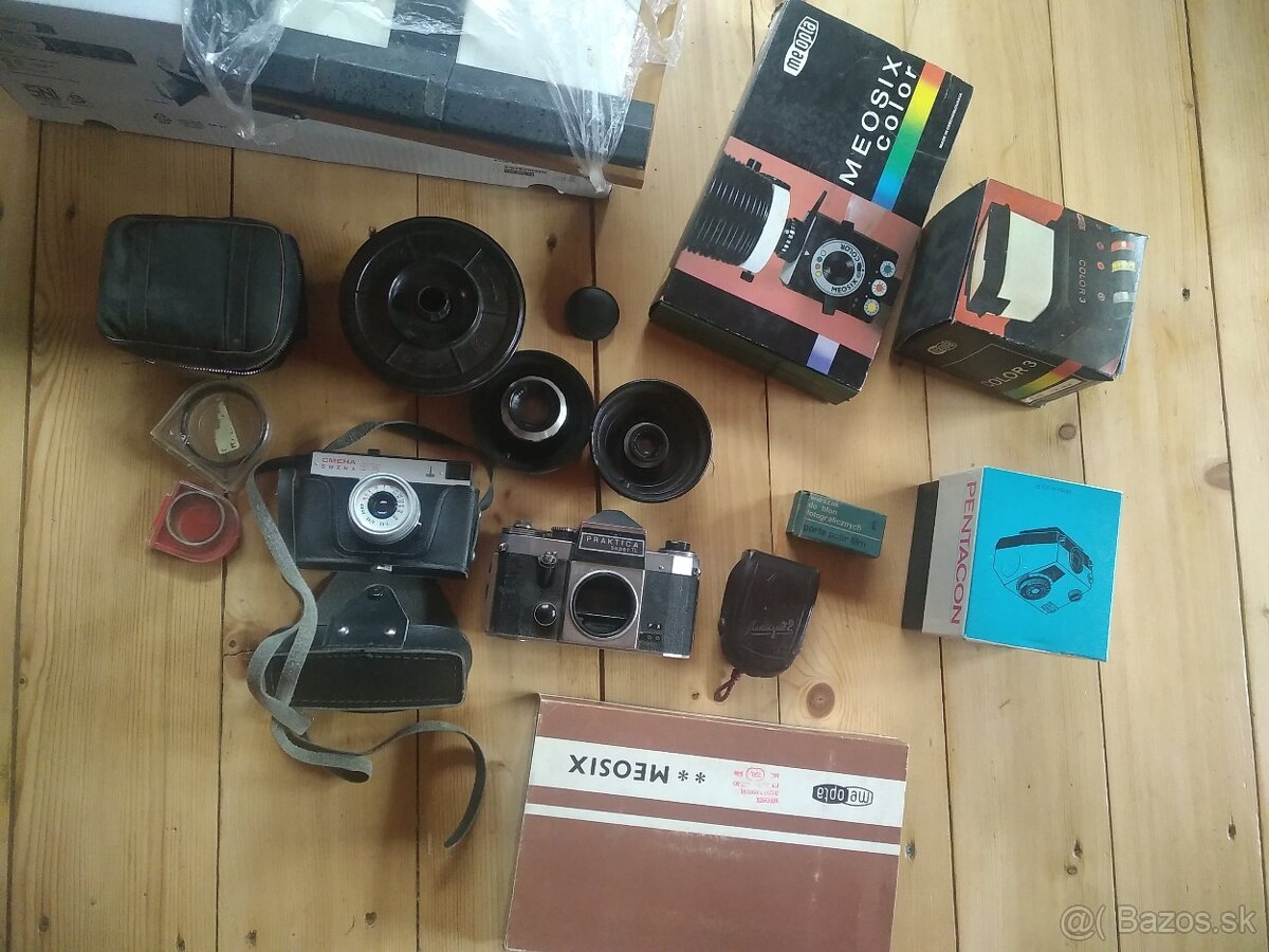 Practica technika,optika, ďalšie foto veci kinofilm