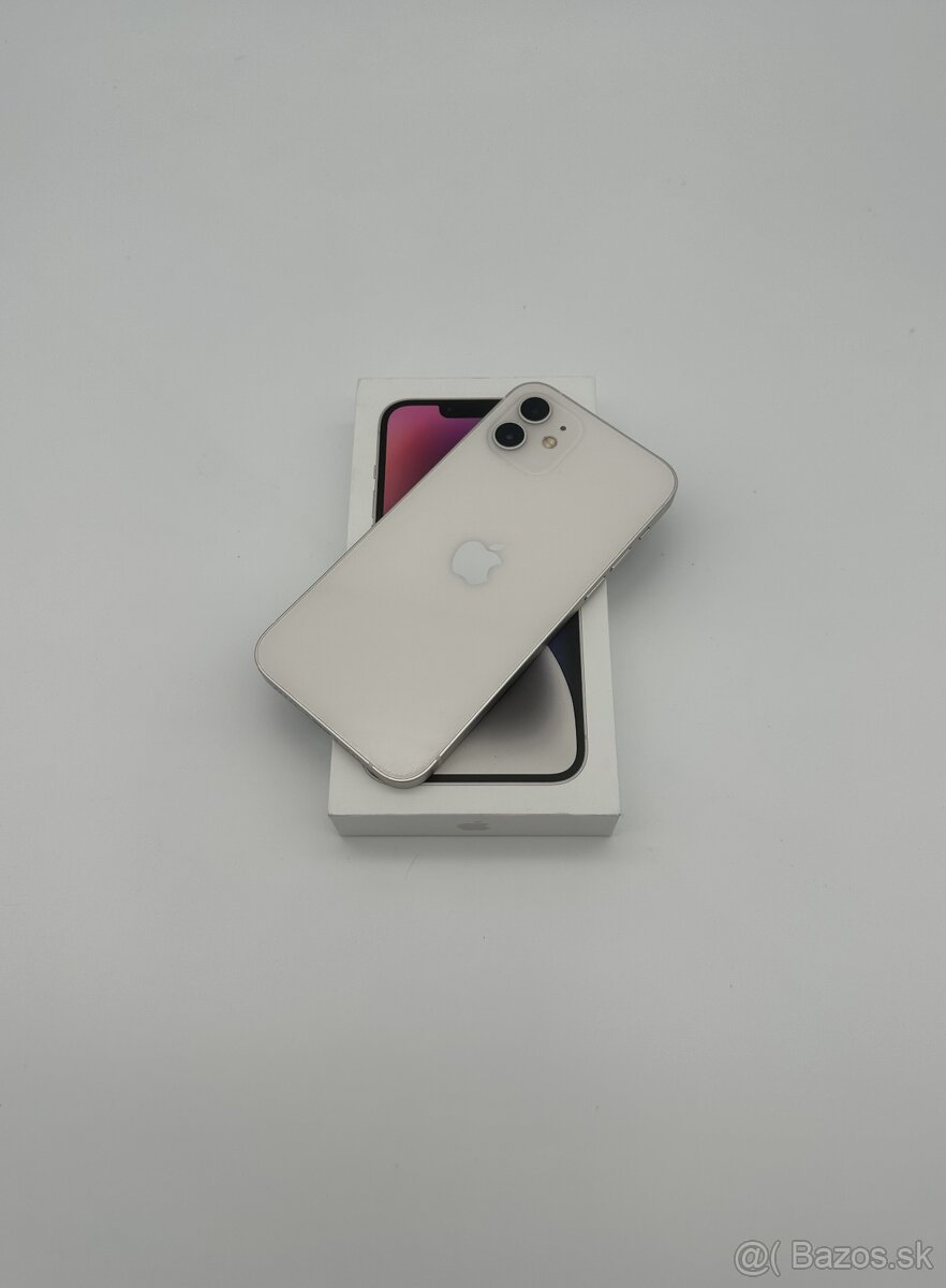 iPhone 12 64GB White (100% Batéria) + DARČEK
