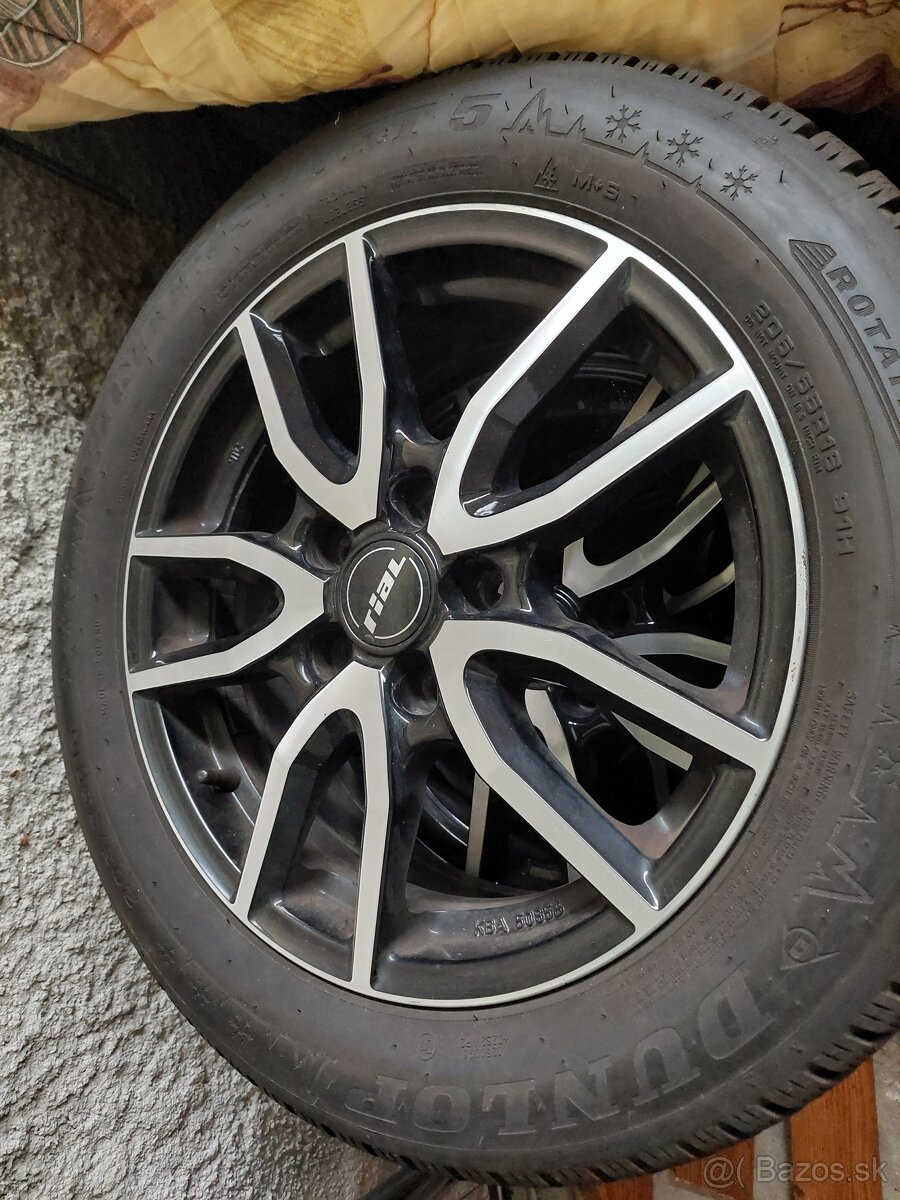 5x112 Alu Disky Zimna Sada R16