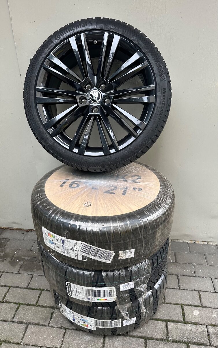 Nová zimní sada Škoda Superb Canopus 5x112 - R19