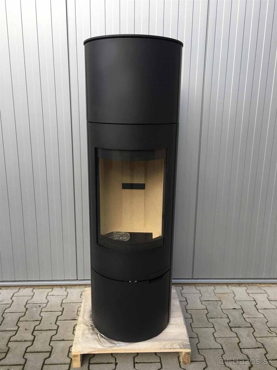Vodná pec H&M EVO XL, oceľovo-čierna
