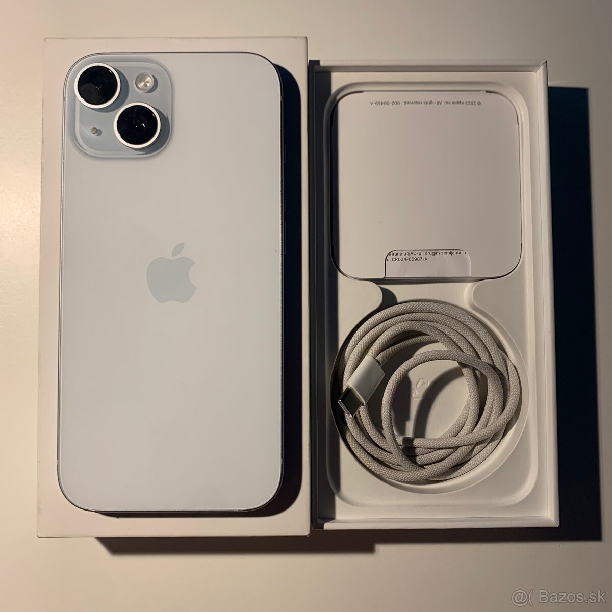 iPhone 15 128GB Modrý