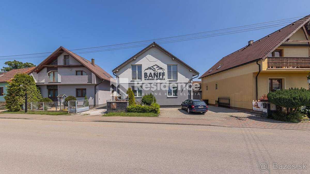 Posledný štúdiový apartmán BANFF na predaj – výhodná investí