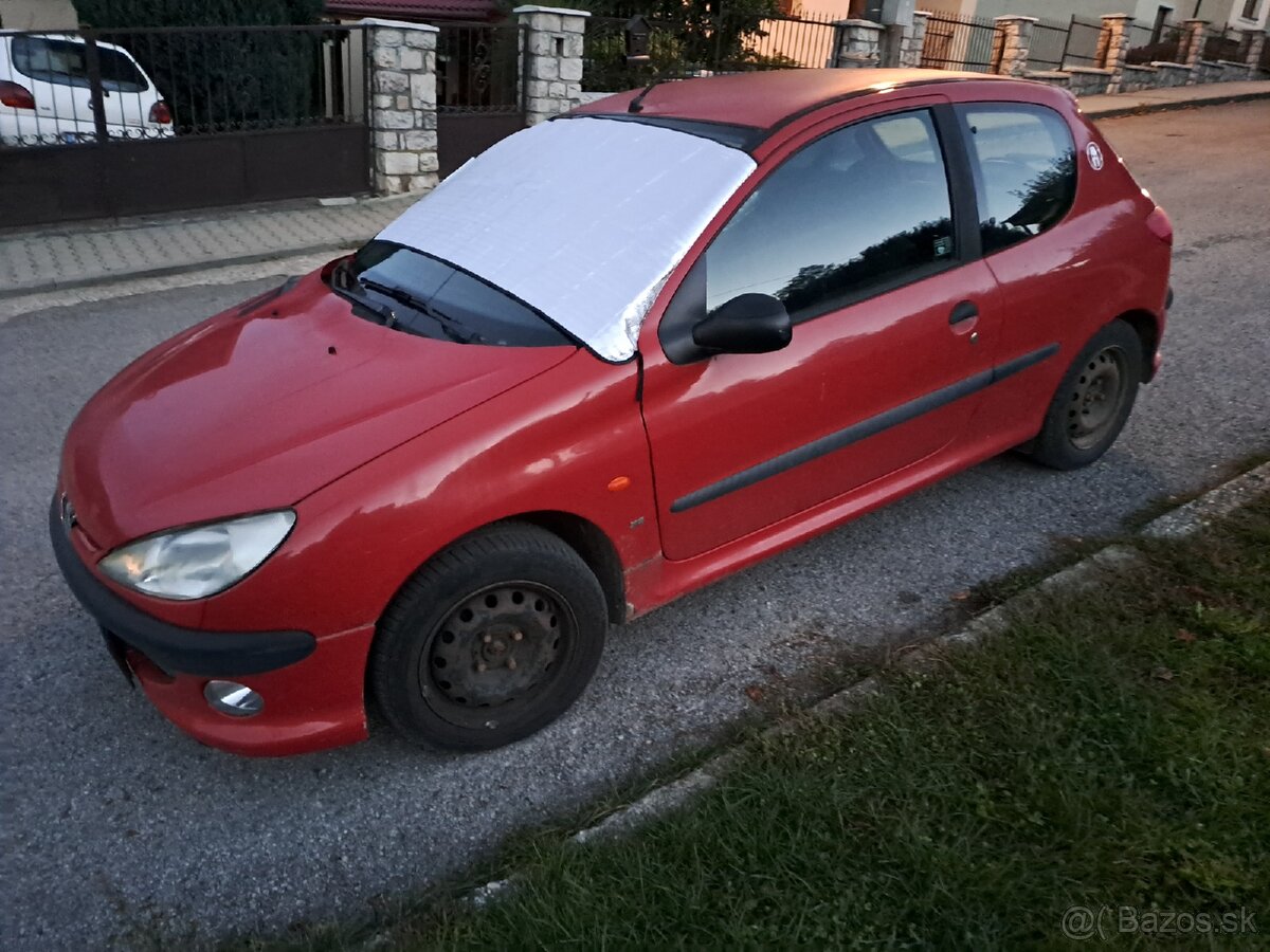 Peugeot 206 1.4 55kw náhradné diely