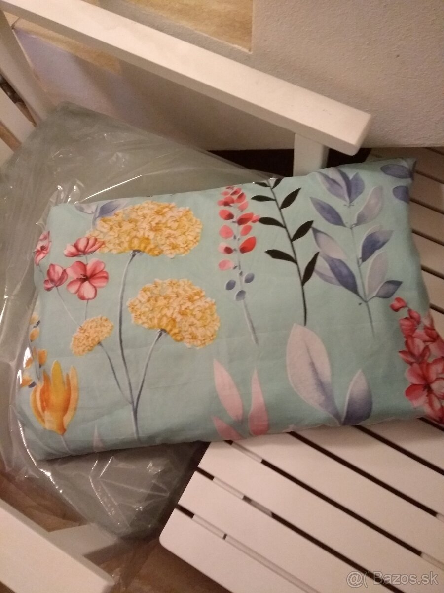 Terasový/záhradný biely set - materiál Eukalyptus