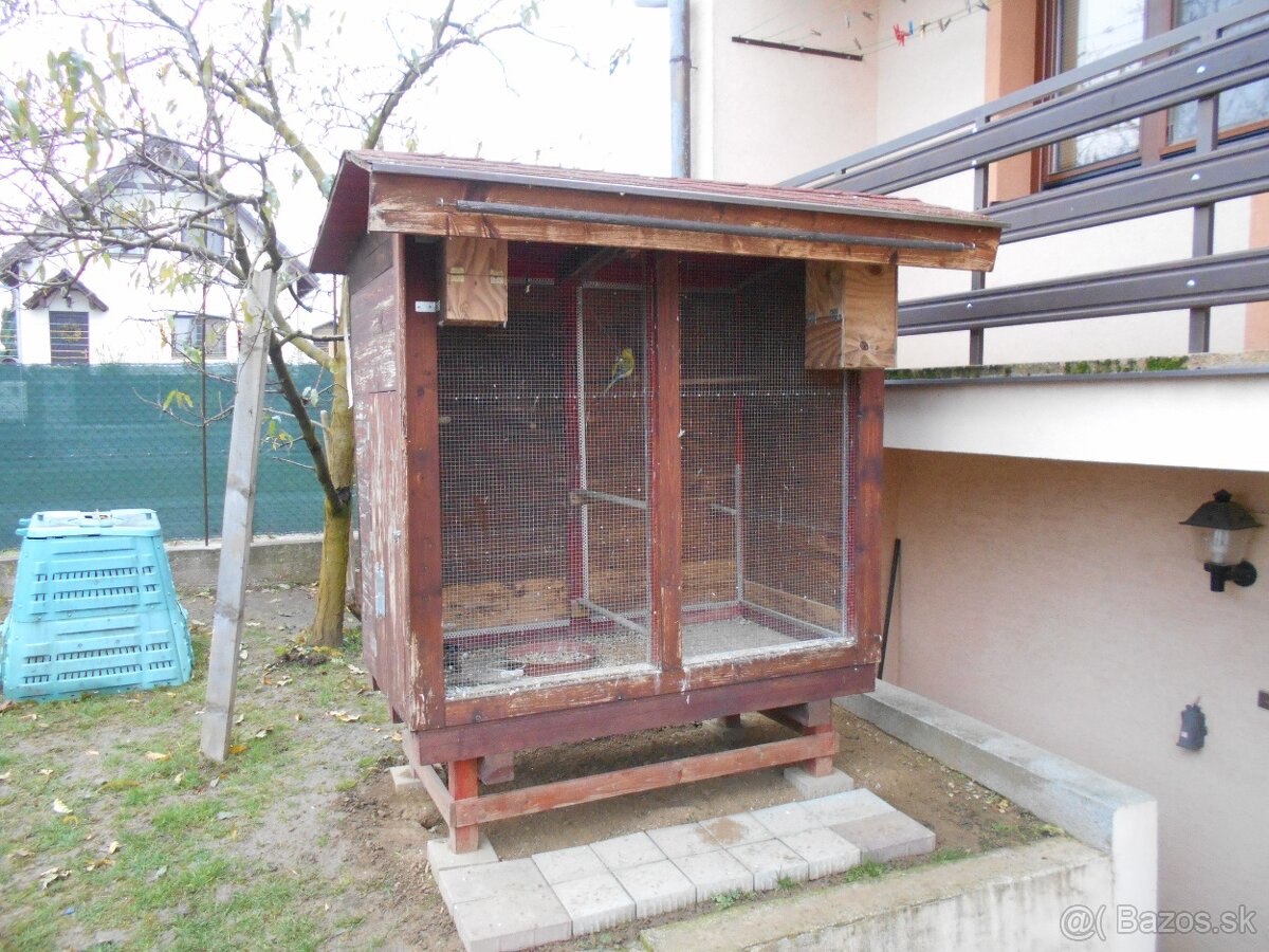 Voliera pre papagajov