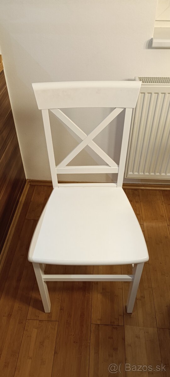 Biele stolicky do kuchyne