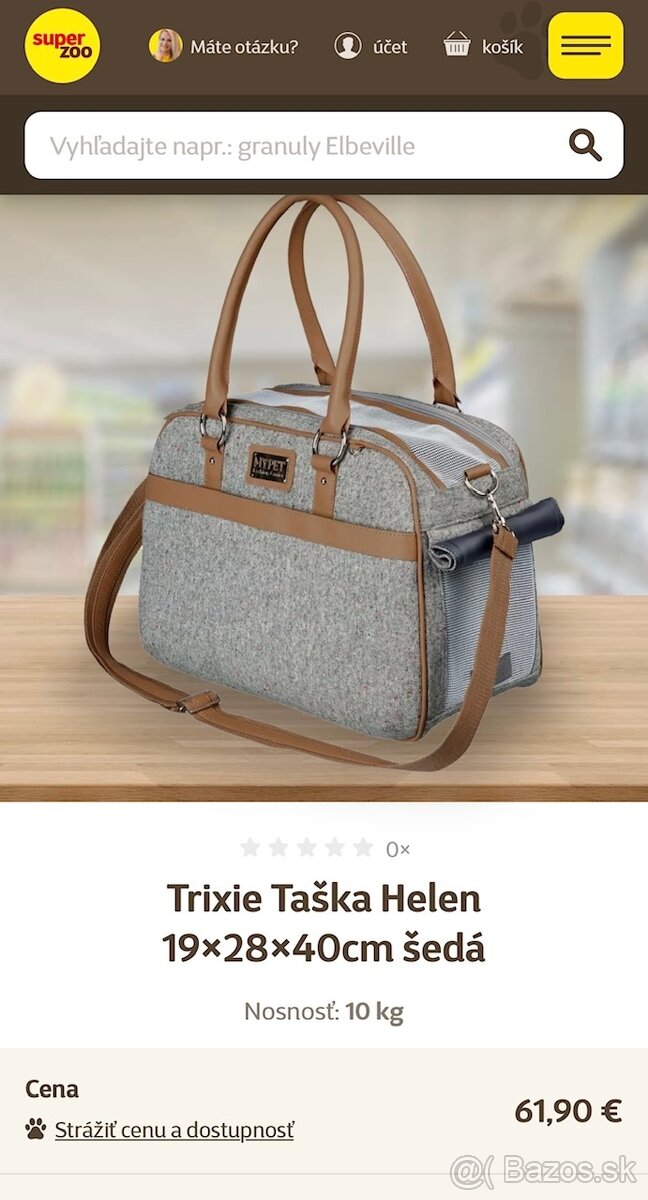 Taška Trixie pre psíka / mačku