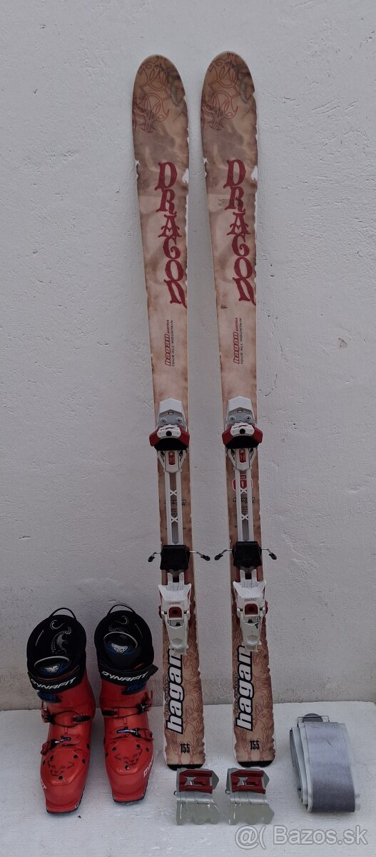 Skialpový set Hagan 155cm komplet