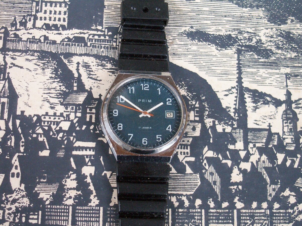 Hodinky Prim modré .