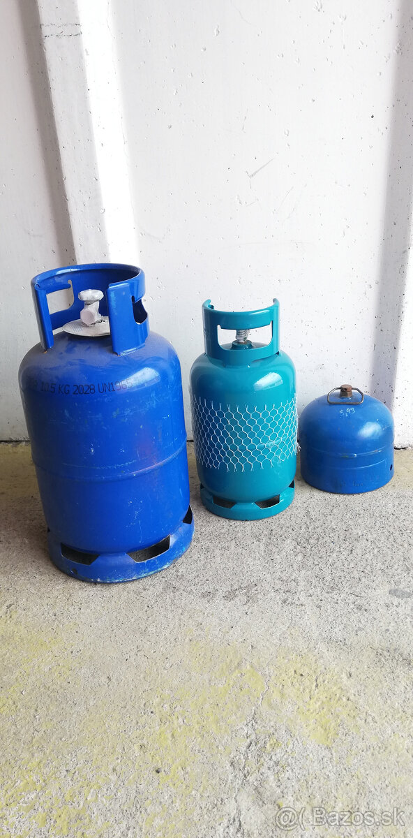 PROPANBUTANOVA flasa - bomba 10kg v ponuke aj cisty PROPAN
