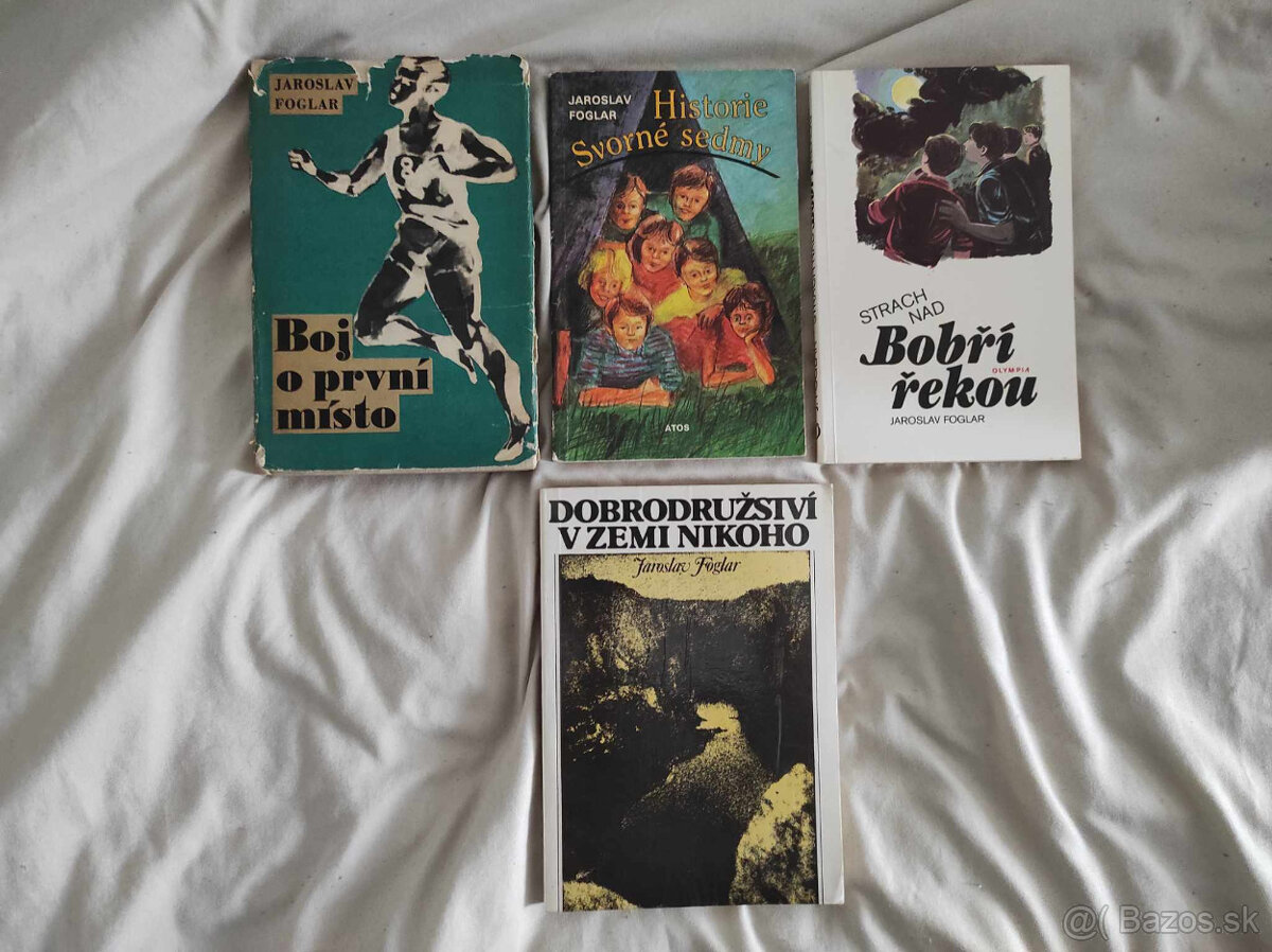 4x Jaroslav Foglar - cz