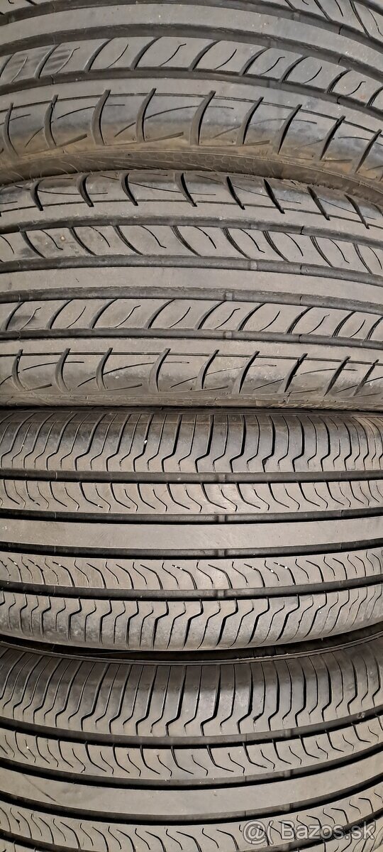 Predám 4ks jazdené letné 215/60r16-95V 2+2modely