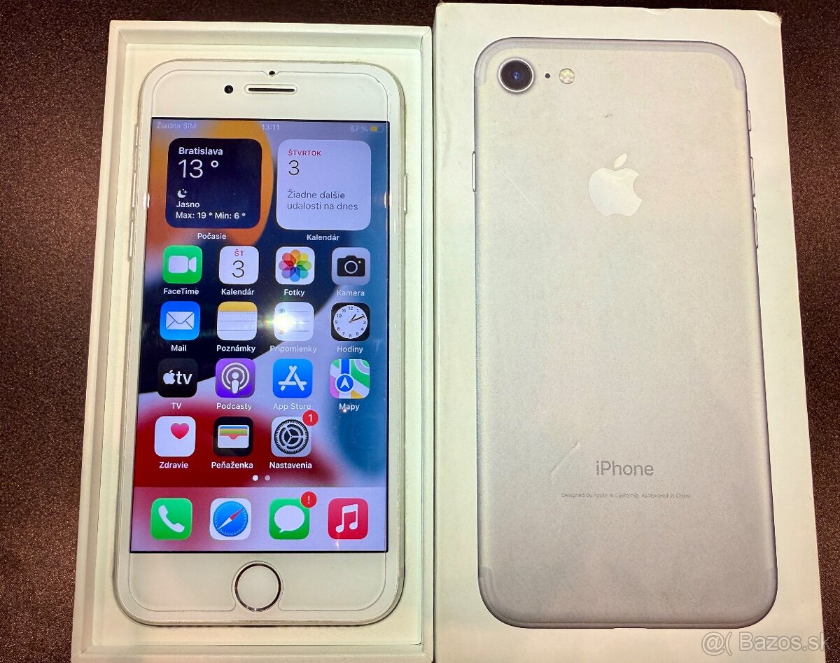 Apple iphone 7, 32gb, Silver