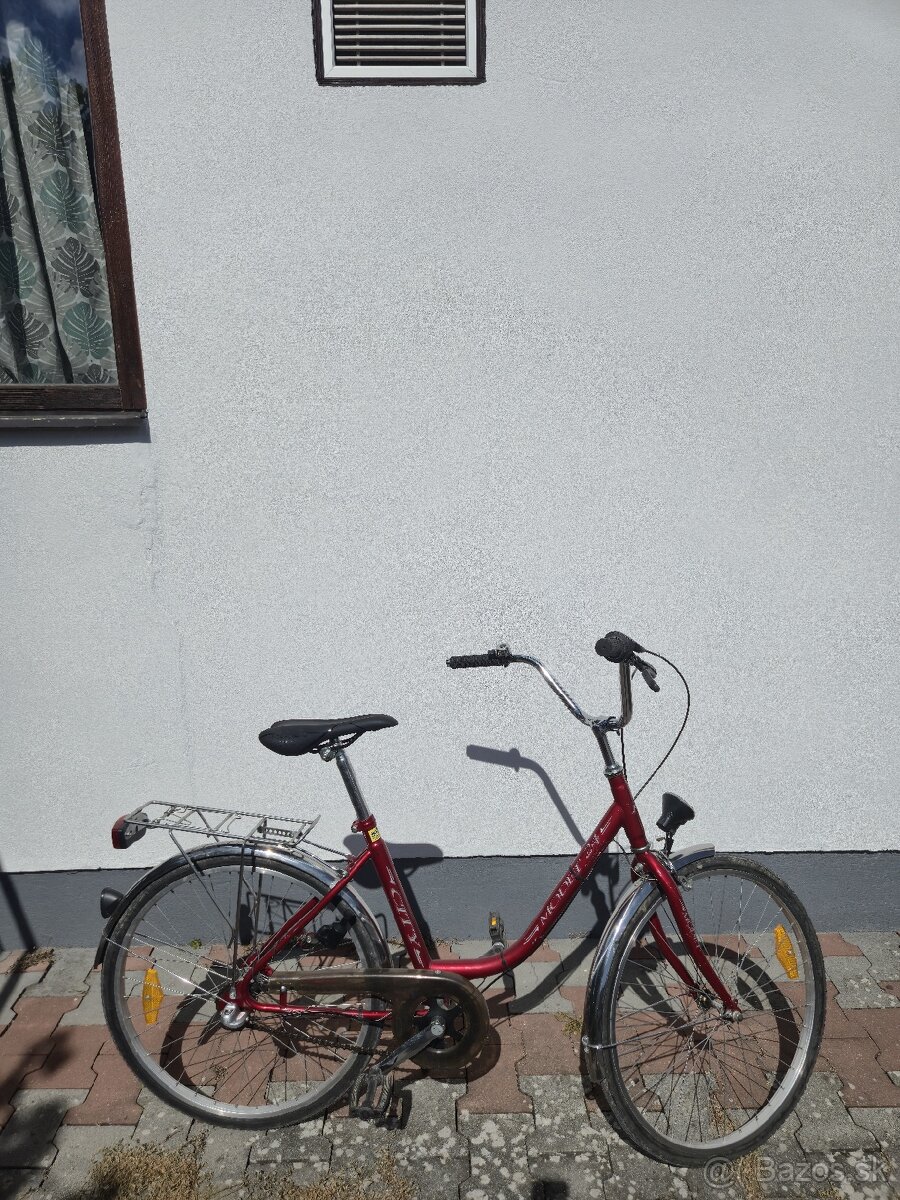 Dámsky mestský bicykel