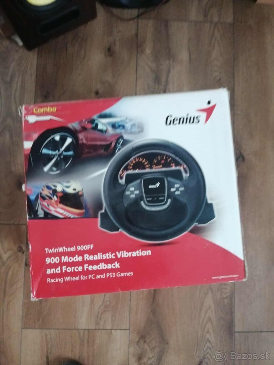 Predám volant na hry Genius TrioRacer F1