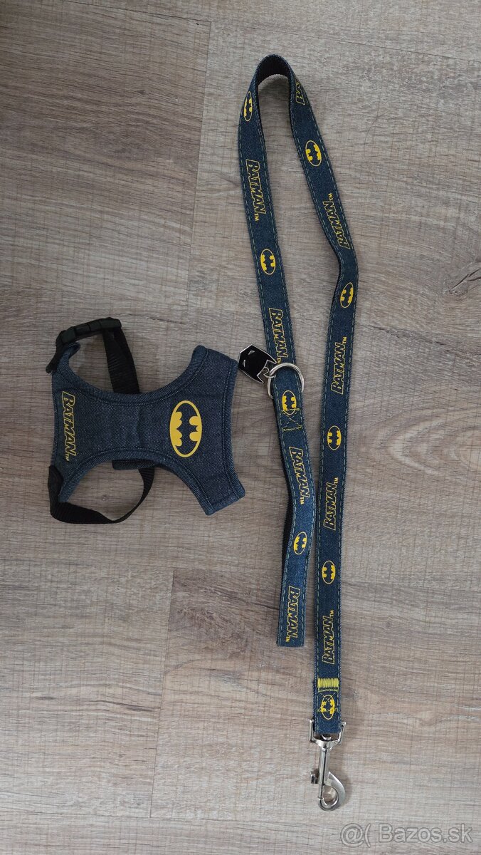 Postroj + vodítko Batman