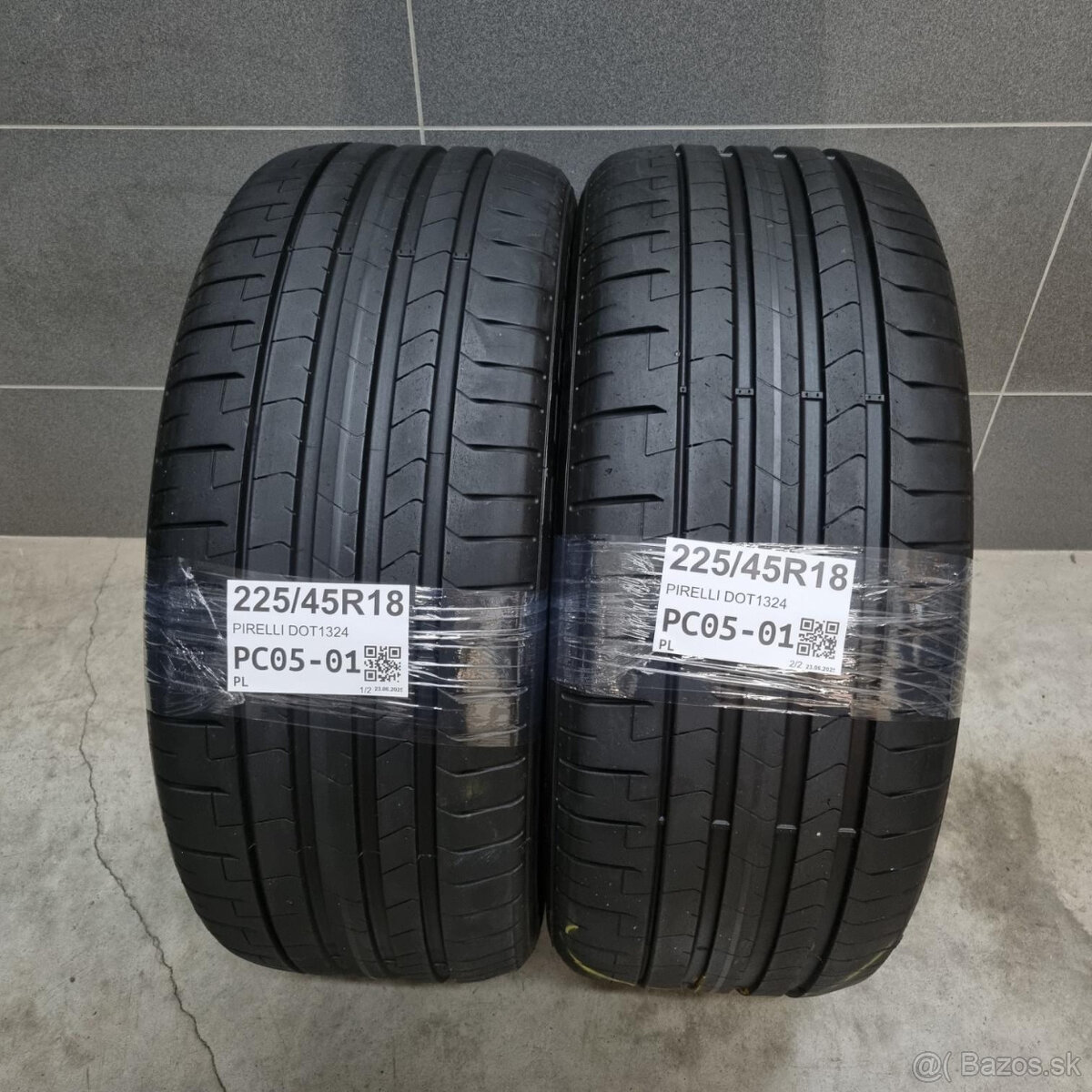 Letné pneumatiky 225/45 R18 PIRELLI DOT1324