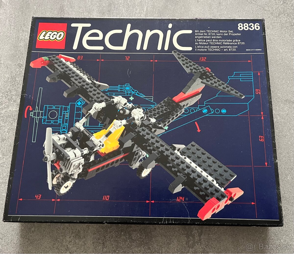 Lego Technic -Lietadlo (8836)