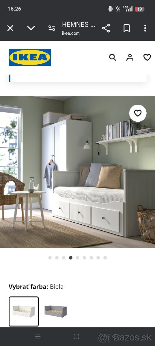 Hemnes postel