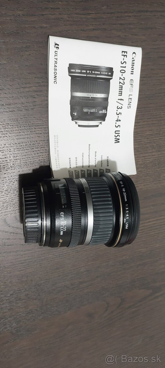 objektív Canon EF-S 10-22 USM