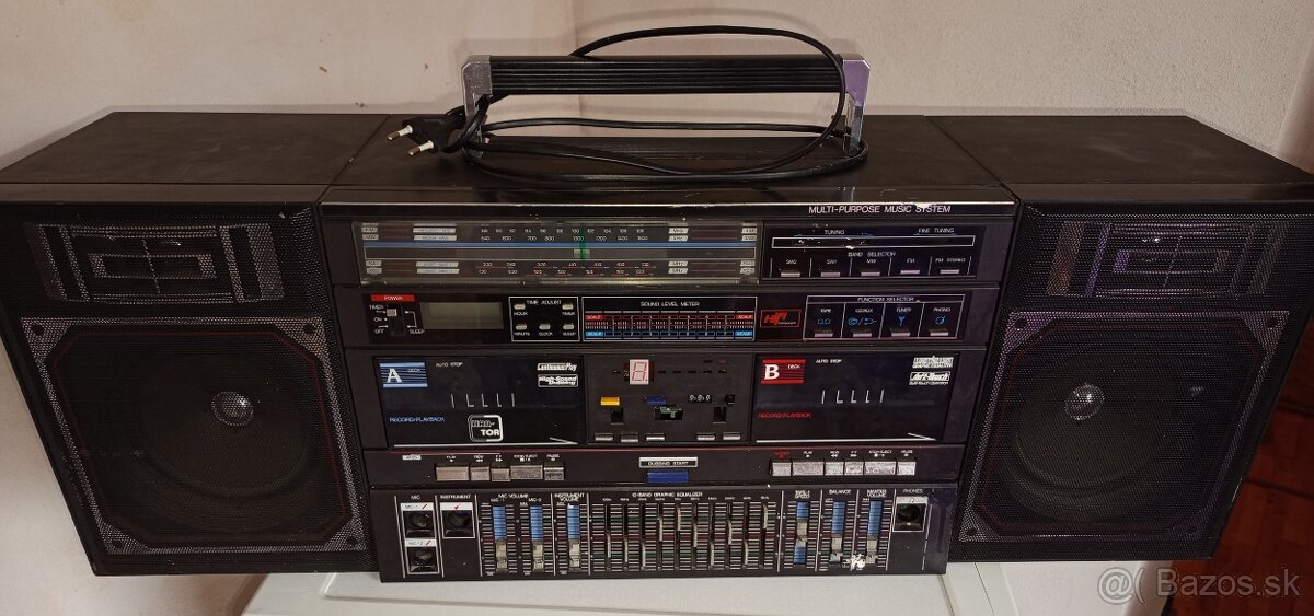 Sharp HK-9090 Ghetto Blaster Vintage