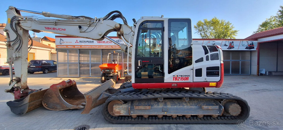 TAKEUCHI TB2150R DIESEL - 2x lomený výložník
