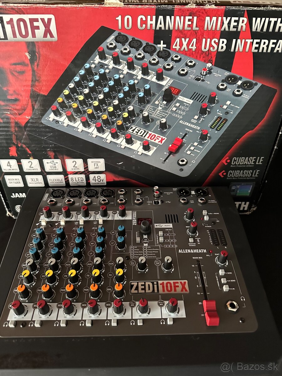 Allen & Heath ZEDi-10FX Analógový mixpult