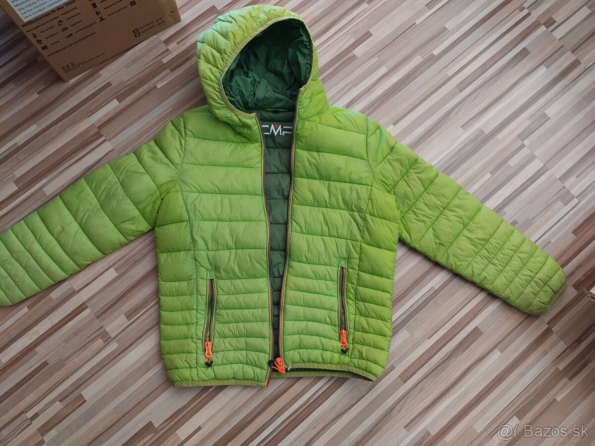 Chlapčenska bunda prešívaná CMP 140 zelená