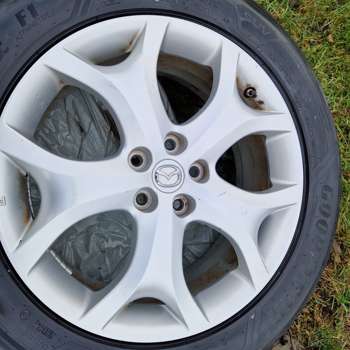 Letná sada na Al diskoch Mazda CX7