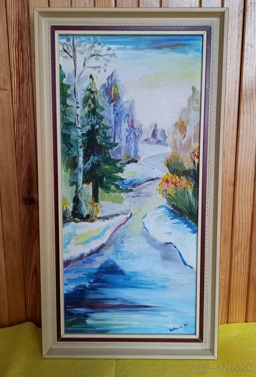 obraz: Zimná krajina