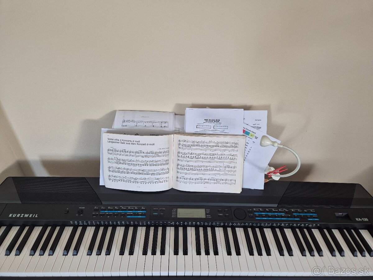 Predám klávesy Kurtzweil KA120