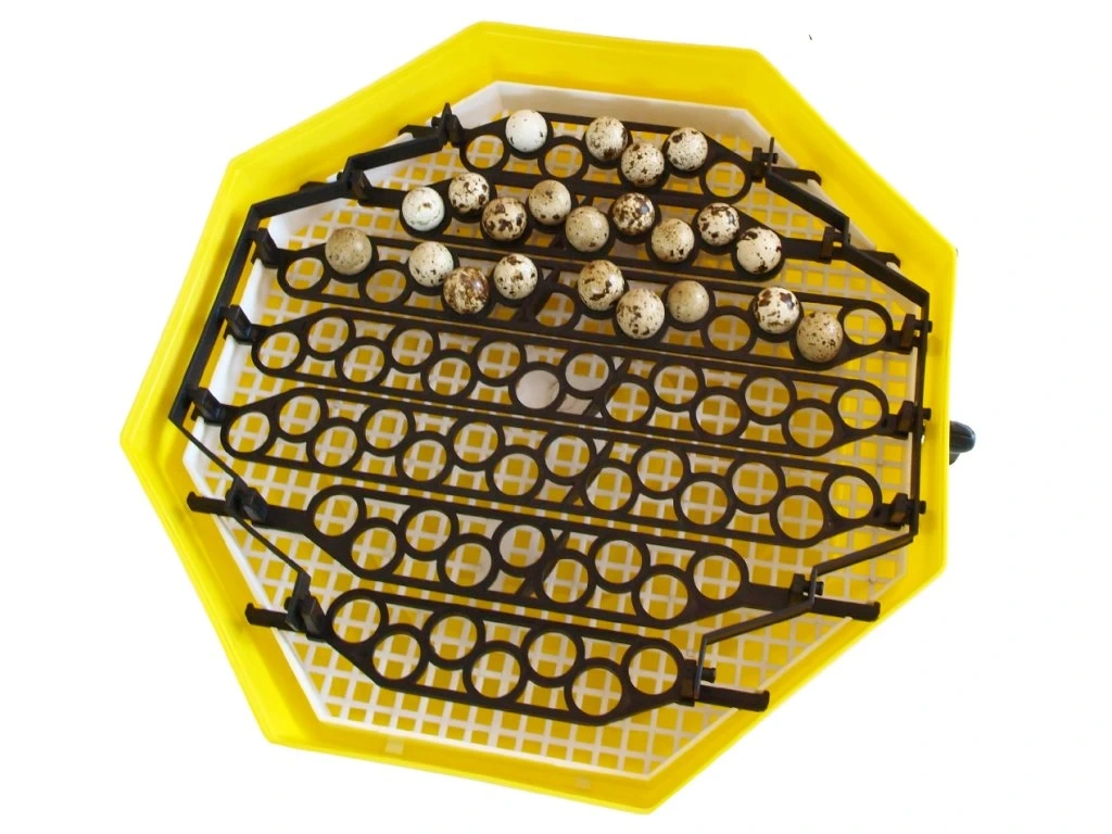 Otočný rošt na prepeličie vajcia pre liahne CLEO