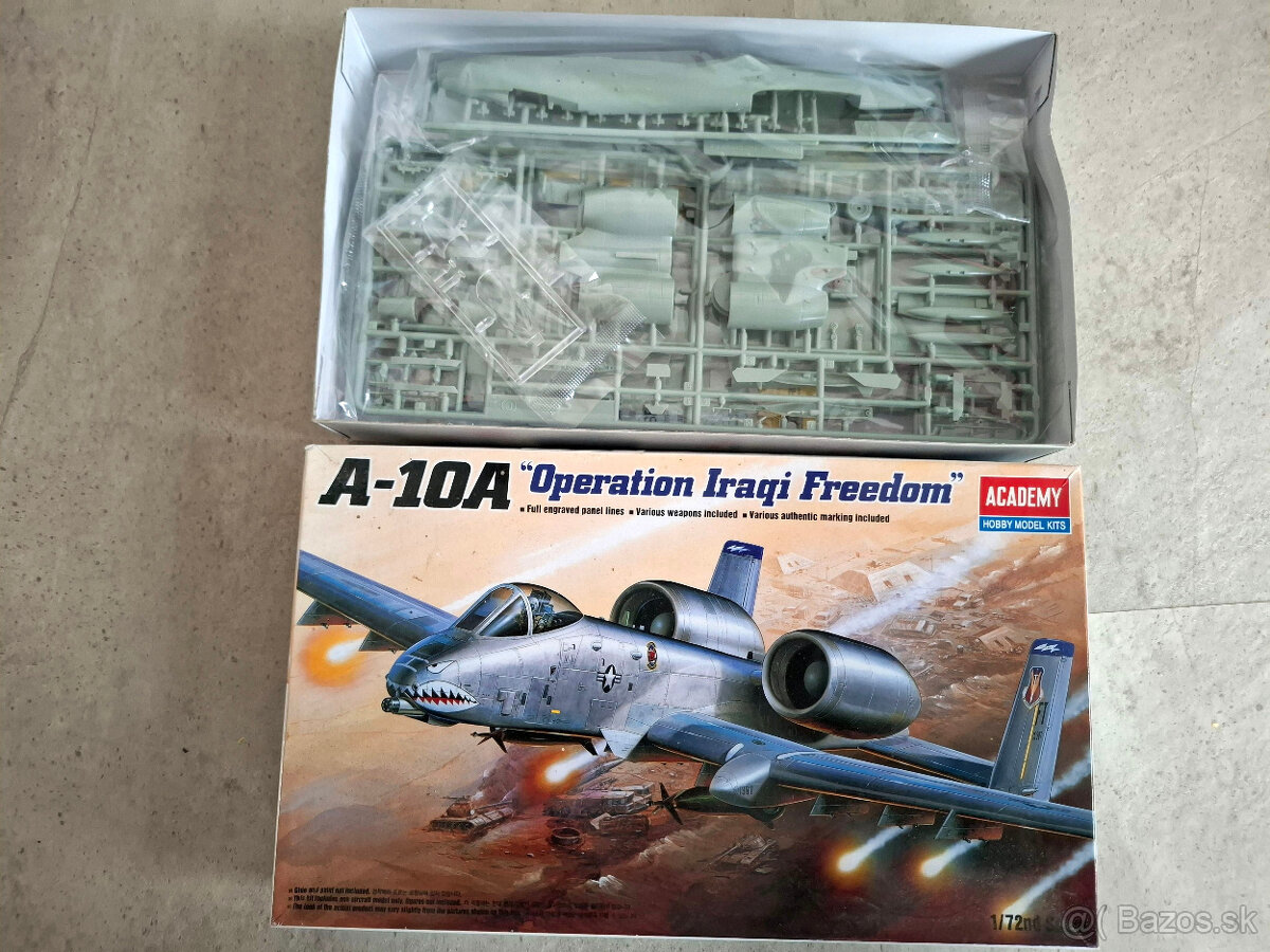 model stíhačky A 10A Operácia sloboda Iraku