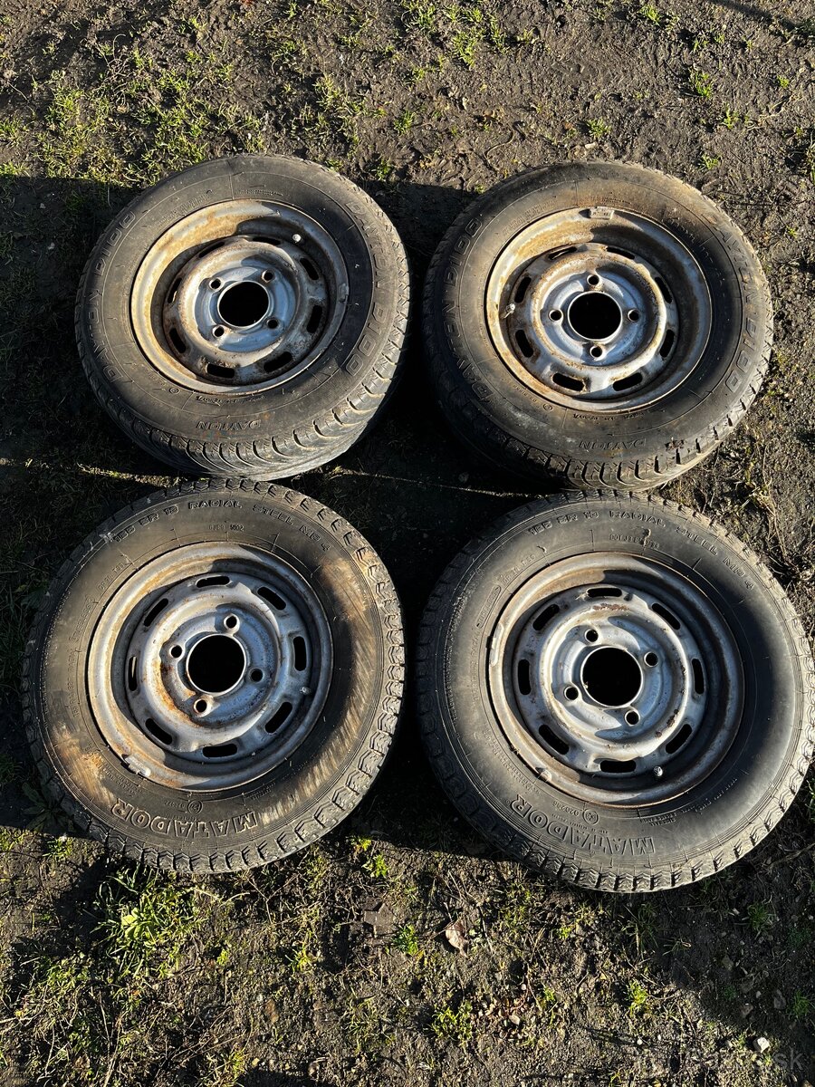 Kolesa na Skoda 105, 120