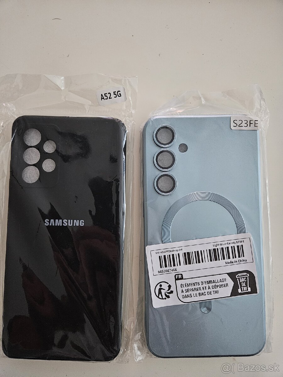 Kryty na samsung A52 5G a S23Fe