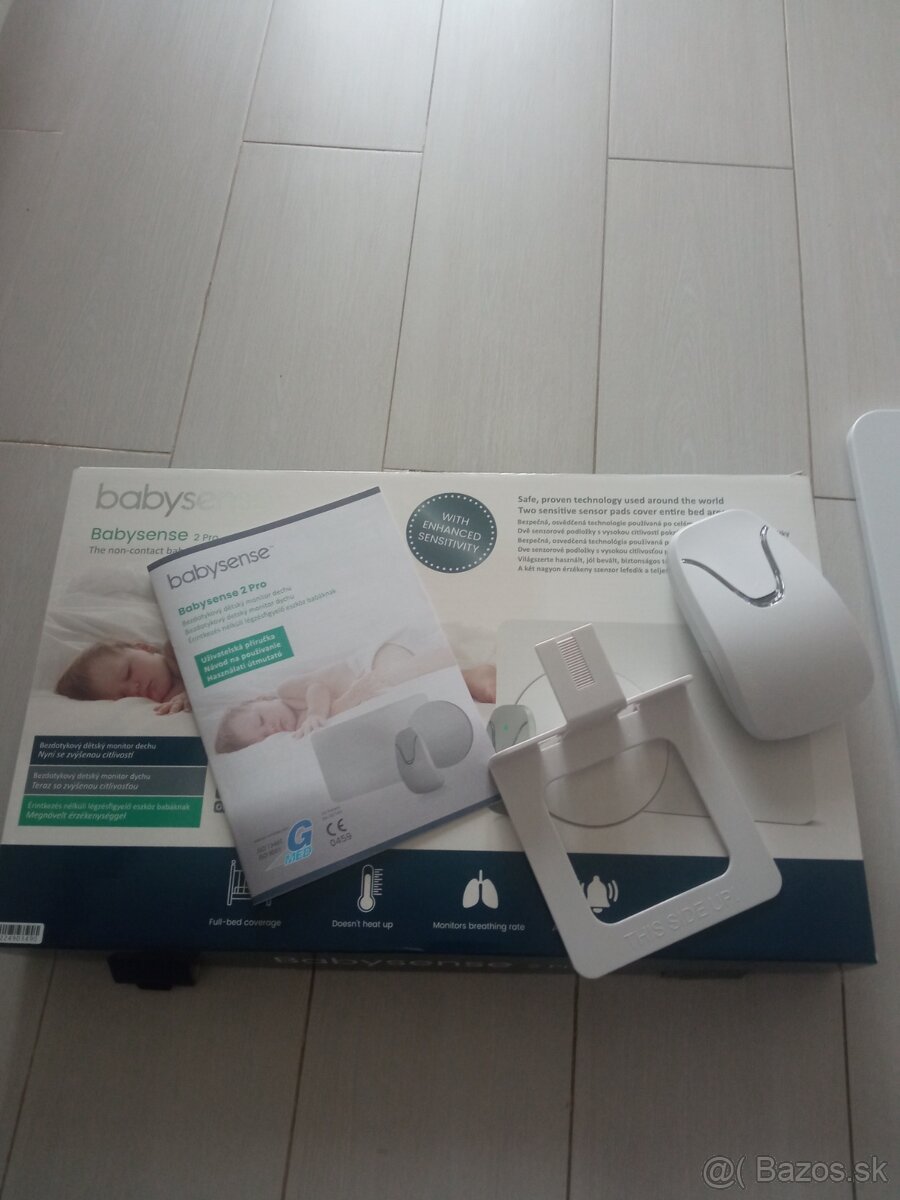 Monitor dychu Babysense 2 Pro v záruke