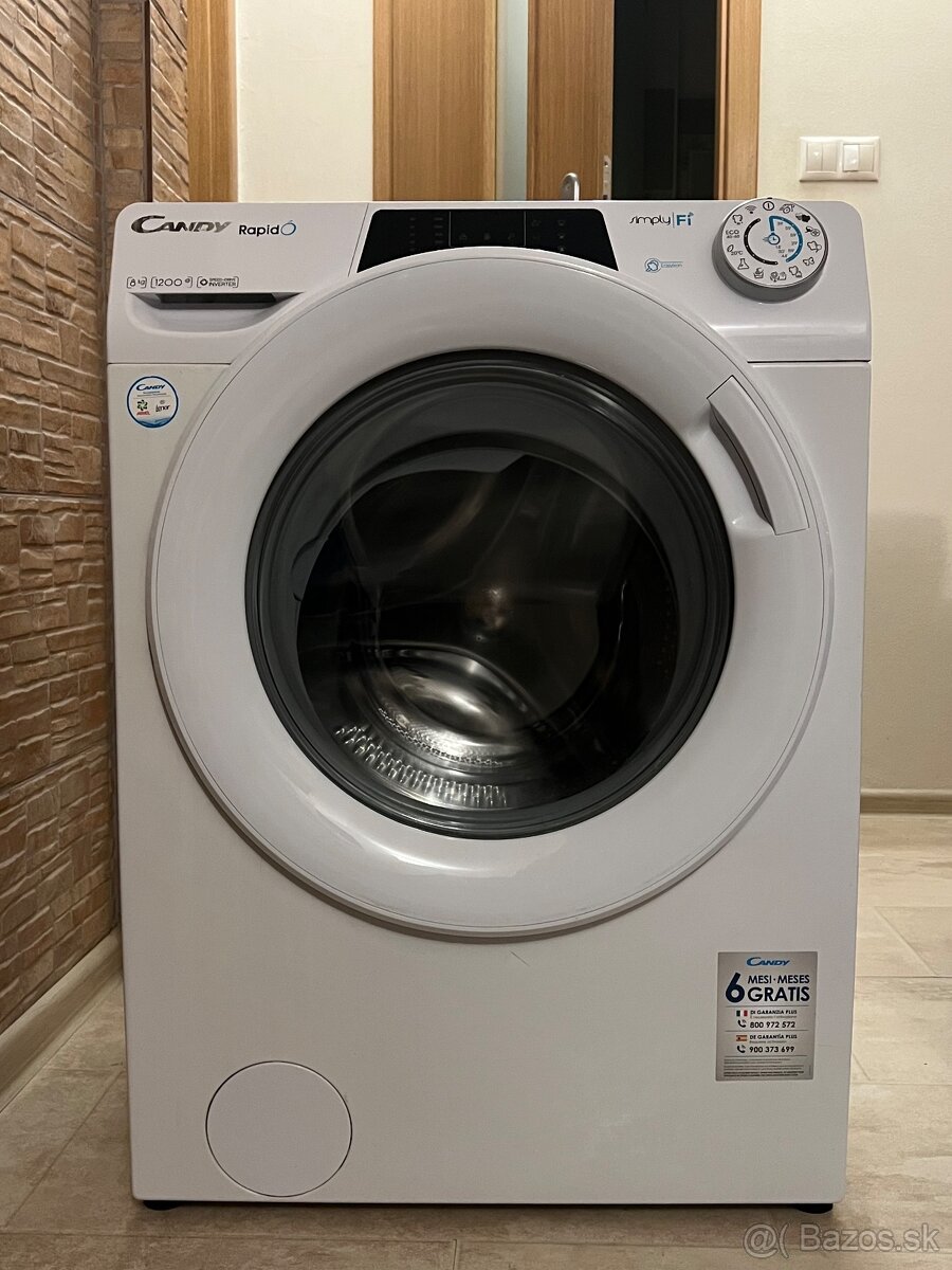 Pracka Candy RapidÓ 8 kg